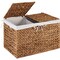 Best Choice Products Large Storage Basket w/ Separate Lid, Washable Sectioned Liner Bag
